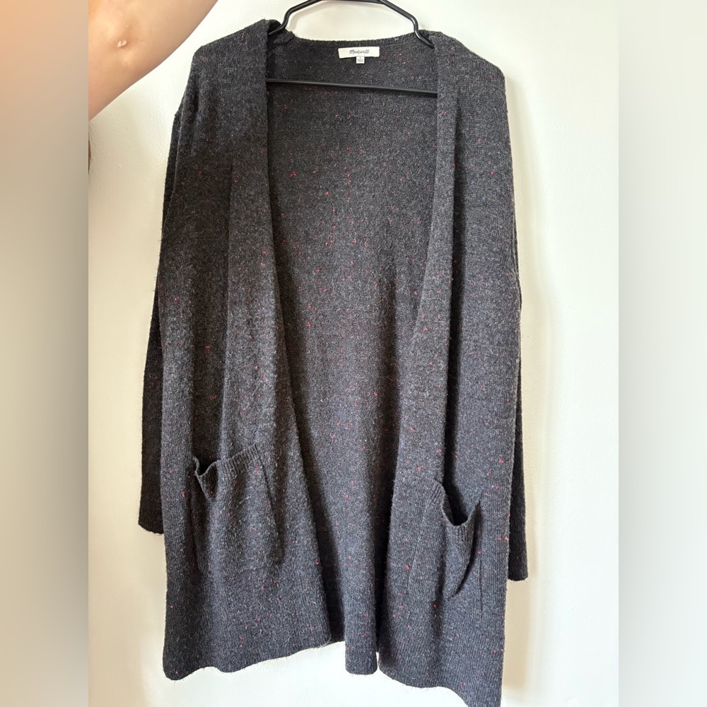 Madewell Black Cardigan Sweater